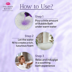 Bubble Bath White Tea Serenity– 300ml | Refreshing Foaming Bath Soak with White Tea Extracts, Aloe Vera & Vitamin E | Calming & Hydrating Formula | Paraben-free, Cruelty-free | Suitable for All Ages and Sensitive Skin