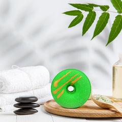 Donuts bath bombs with Lemon, orange, citronella and raspberry citrus fragrances(65 gram each)