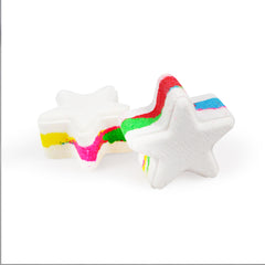 Rainbow Star shape Bath Bomb - (50 Grams Each)
