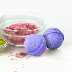 Lavender mini bath bombs pack of 15 (10grams each)