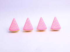 Cake Bath Bomb with Bubble Frosting - 70g Each | Strawberry & Aqua Fragrance | Natural Handcrafted Fizzy Bath Bomb | Perfect for Relaxing Bath & Skin Nourishment