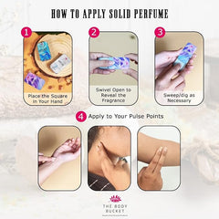 Combo of Ocean Mist, White Oud & Fresh Bud Solid Perfume- 10 Gms each