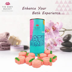 Mini Peachy Blush Bath Bomb - 20 Grams Each (Pack of 10)