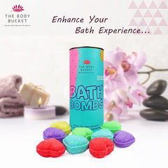 Mini Rose Heart Bath Bomb - 20 Grams Each (Pack of 10)
