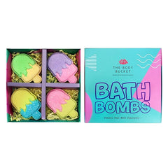 Vanilla Melted Candy Bath Bombs 80 gm each (Pack of 4)