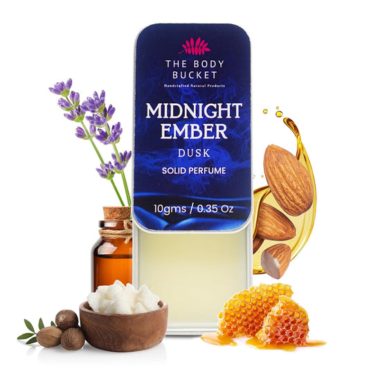 Midnight Ember Intimate Solid Perfume - 10 Gm | Alcohol-Free