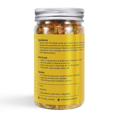 Refreshing Lemon Bath Salt- Pack of 2 - 200gms each | For a Soothing & Relaxation Bath, Foot Spa