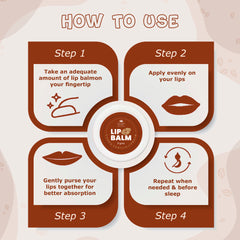 Choco Vanilla Lip Balm-8 gms| Made with Shea Butter, Almond Oil, Carrot Seed Oil, Vitamin E & Lip safe Pigment