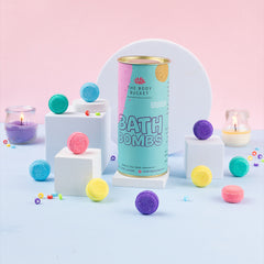 Mini Pastel Color Tablets Bath Bomb with Multi Fragrance Bath Bomb (10 Grams Each) (Pack of 14)