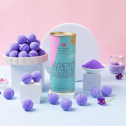 Lavender mini bath bombs pack of 15 (10grams each)