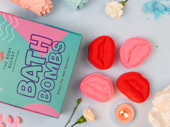 Kiss Fizz Bath Bomb - Juicy Strawberry Fragrance (70gm Each)