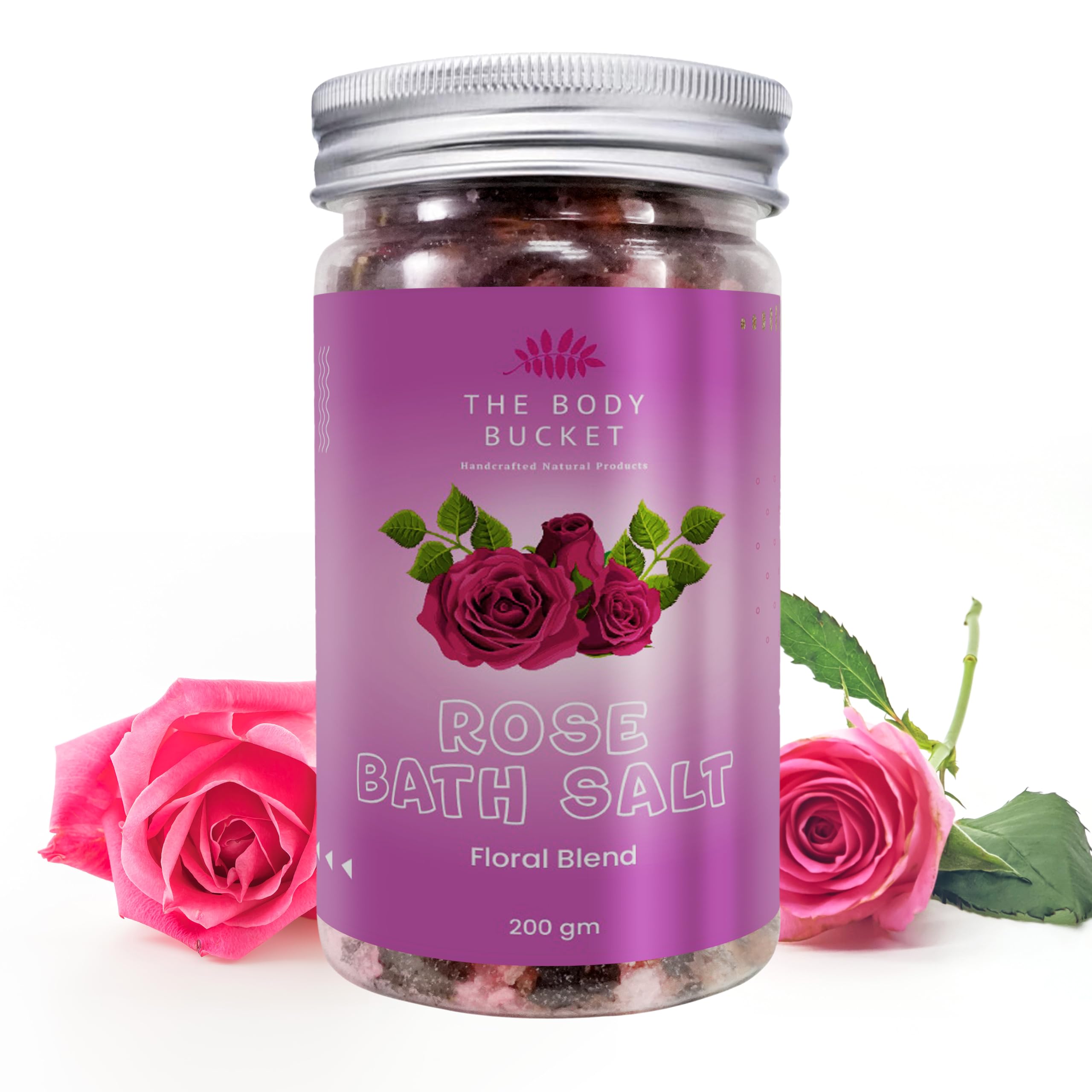 Rose Bath Salt  -200gms