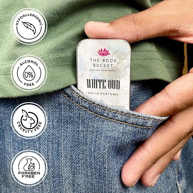 Combo of White Oud & Fresh Buds Solid Perfume- 10 Gms each