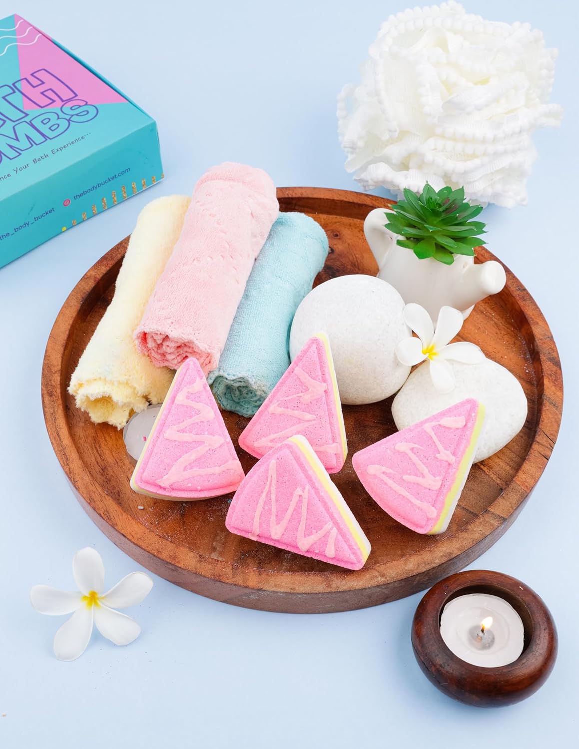 Cake Bath Bomb with Bubble Frosting - 70g Each