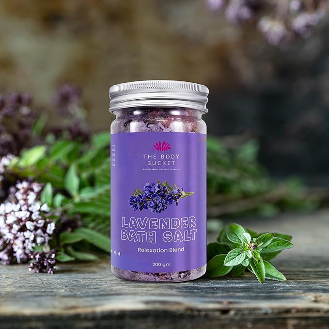 Lavender Bath Salt- Pack of 2 - 200gms each