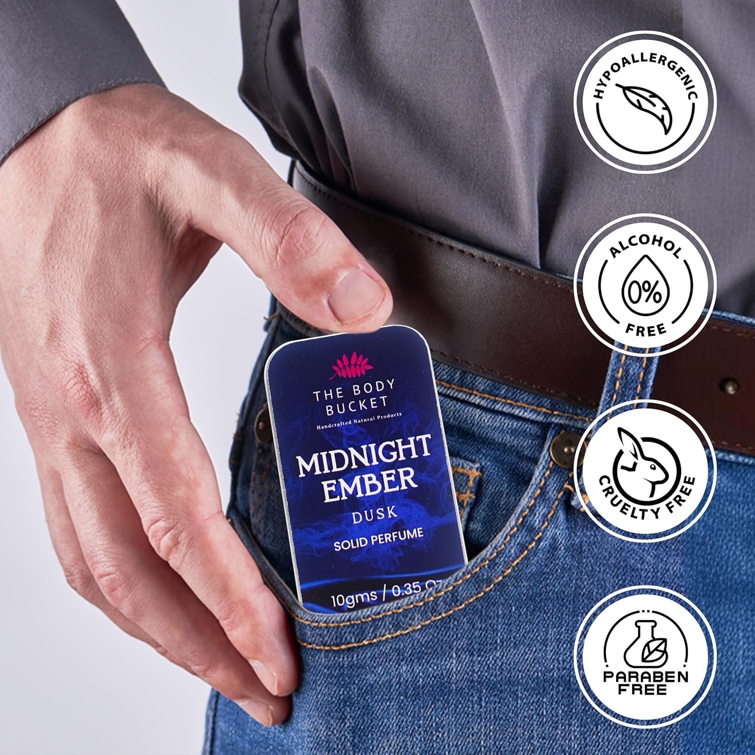 Midnight Ember Intimate Solid Perfume - 10 Gm