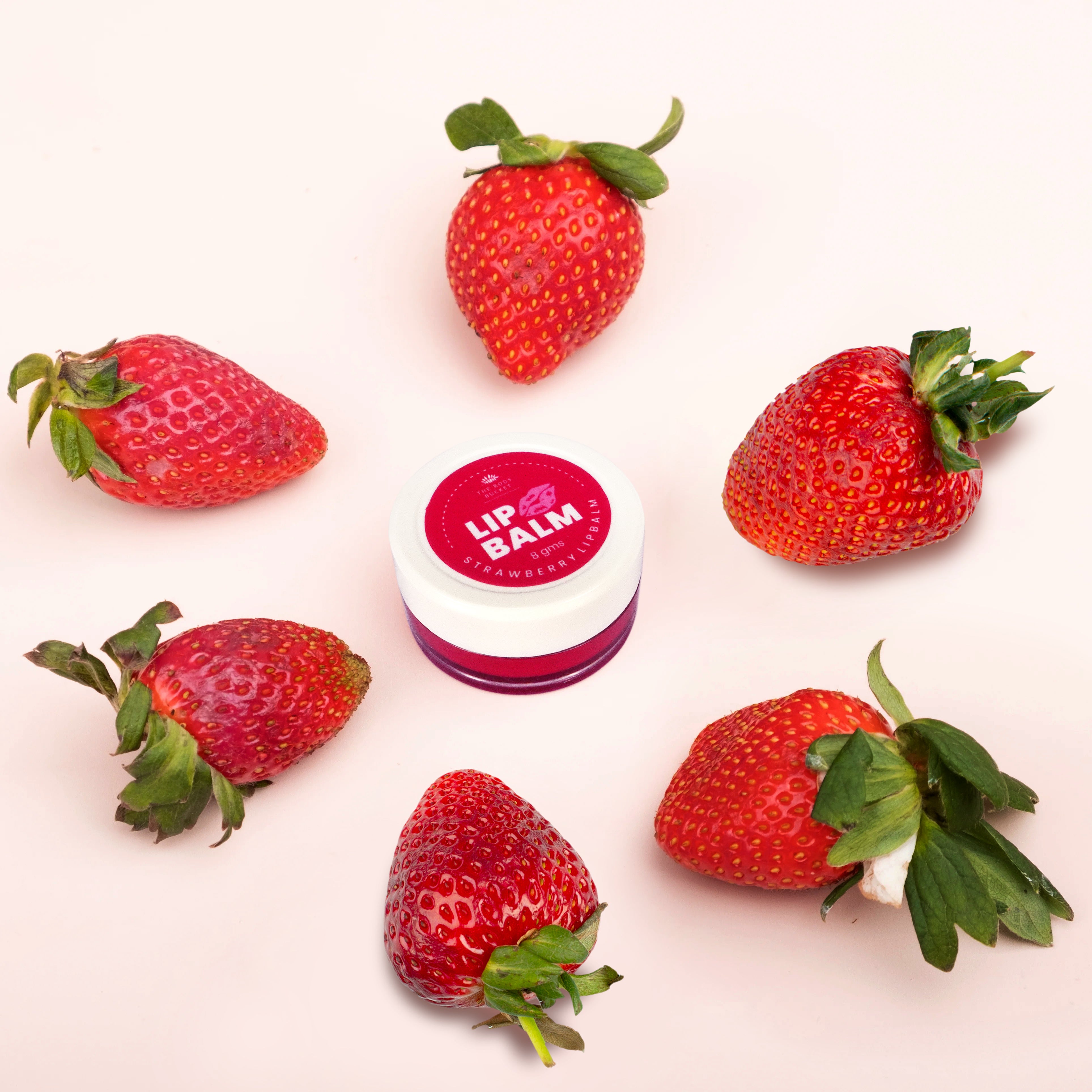 Strawberry Lip Balm-8 gms