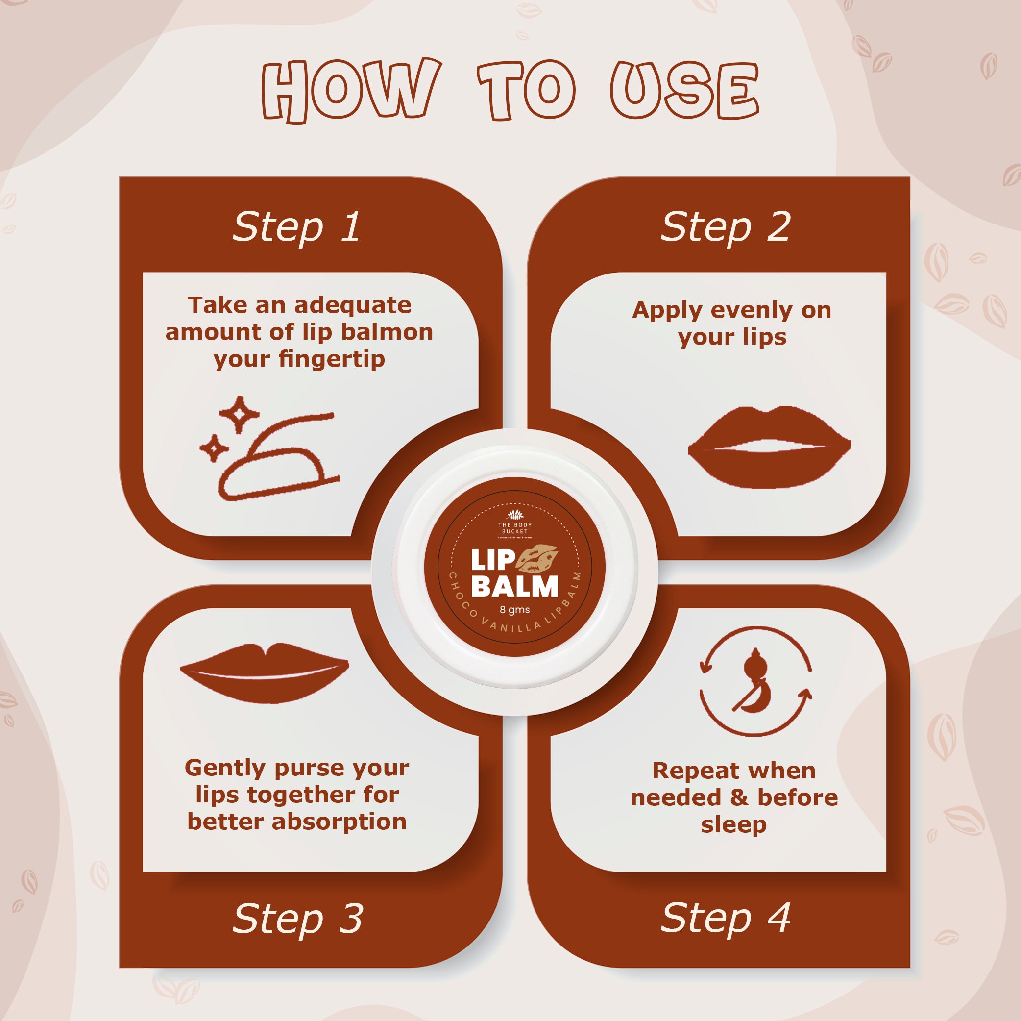 Choco Vanilla Lip Balm-8 gms