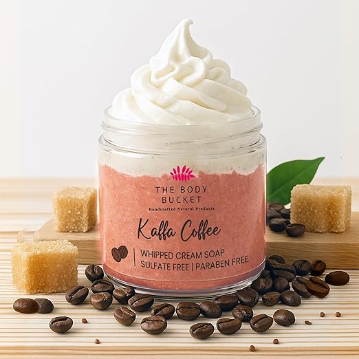 Kaffa Coffee Whipped Cream Soap – 100 gm