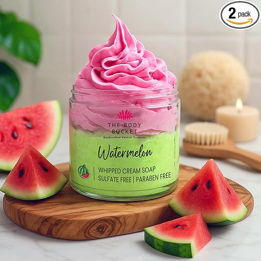 Water Melon Whipped Cream Soap – 100 gm