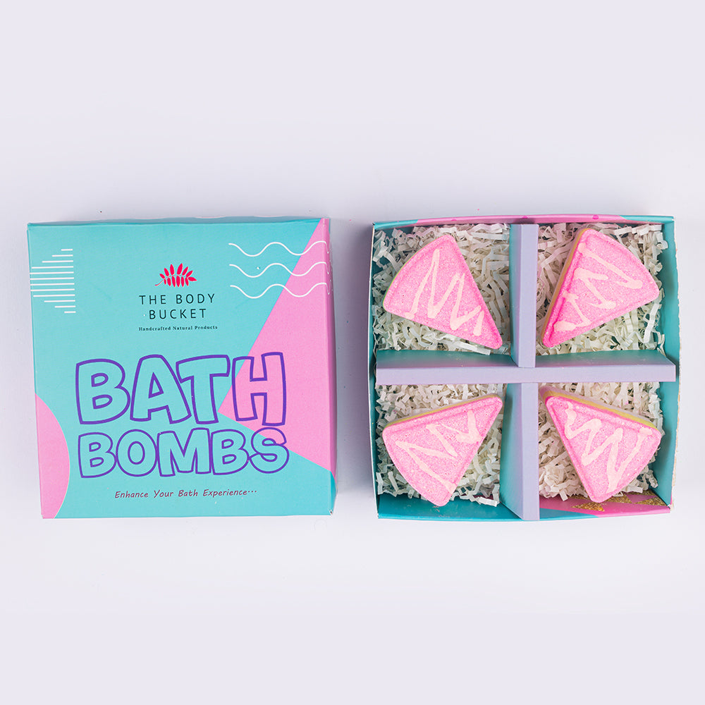 Cake Bath Bomb with Bubble Frosting - 70g Each